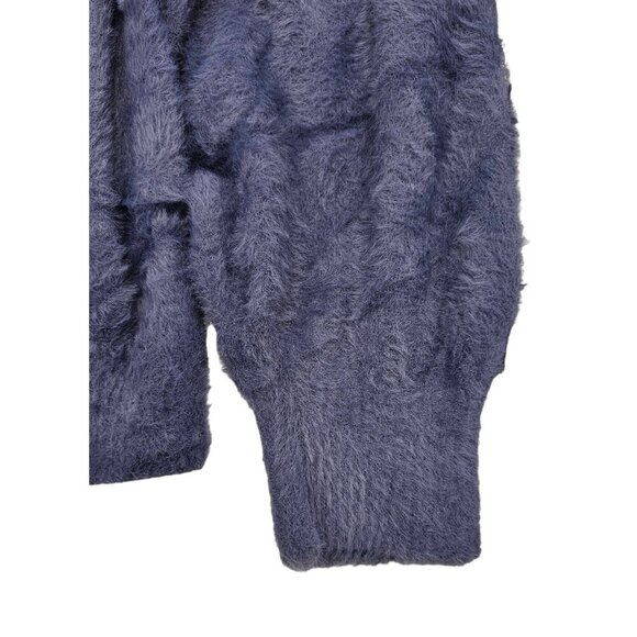 New Women's - Aerie Flurry Crew Blue Sweater, Size Small - Picture 5 of 7